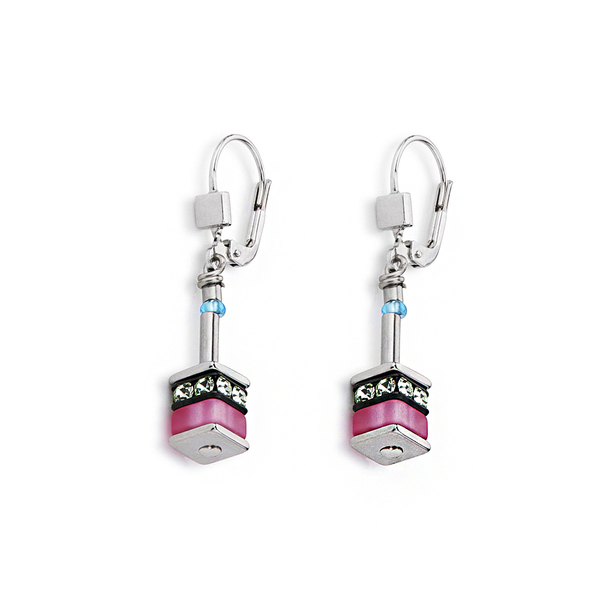 Серьги Coeur de Lion 4409/20-1522 цвет розовый