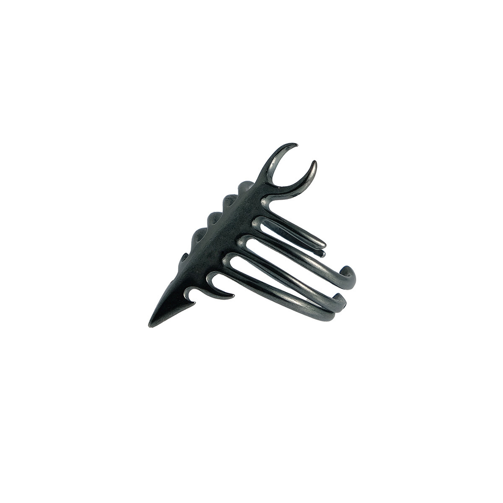 "Скорпион" кольцо в серебряном покрытии из коллекции "Полный отрыв" от Jenavi