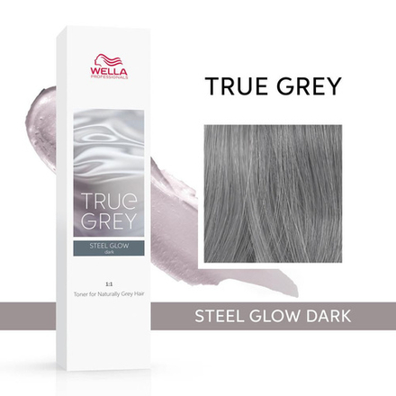 True Grey Тонер для натуральных седых волос Steel Glow Dark 60мл