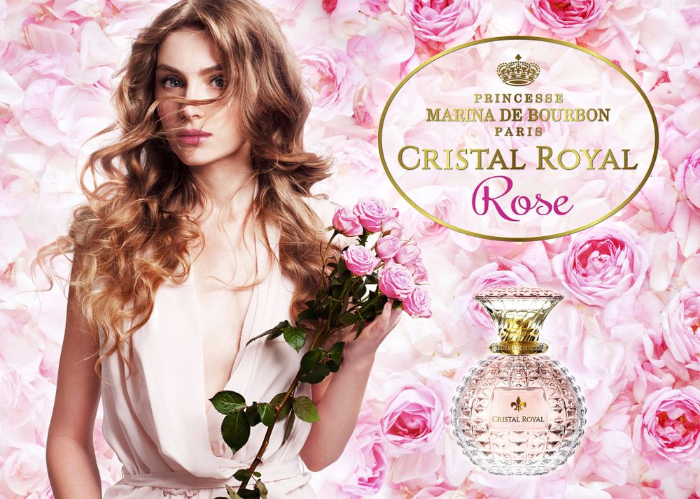 Princesse Marina De Bourbon Cristal Royal Rose