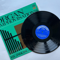 Винтажная виниловая пластинка LP Jaroslav Vodrazka Organ Improvisations Органные Импровизации (Чехословакия 1970)
