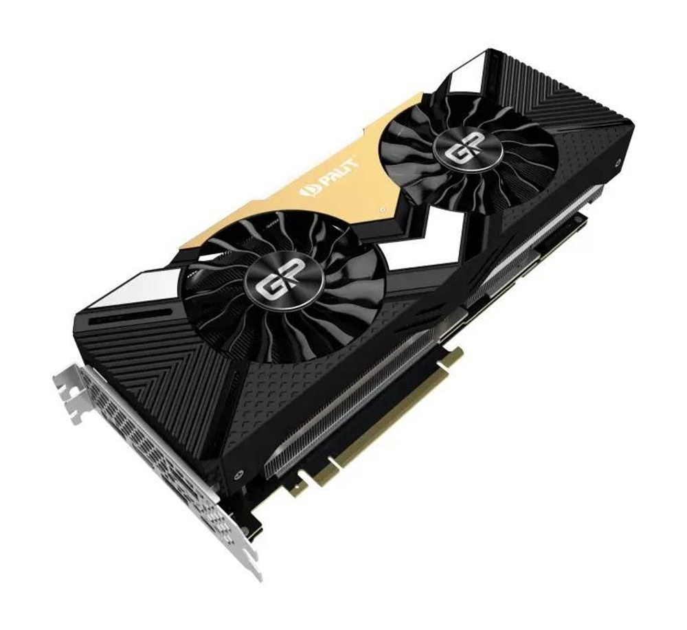 Видеокарта Palit NVIDIA  GeForce RTX 2080Ti PA-RTX2080TI Gaming Pro OC 11G 11ГБ GDDR6, OC,  Ret [ne6208ts20lc-150a](восстановленный)