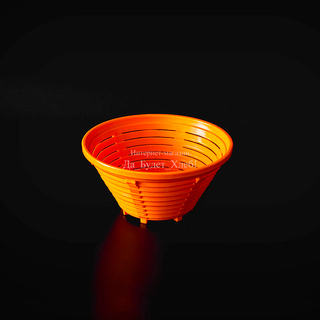 Круглая пластиковая корзина, 15 см, до 300 г теста