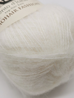 Пряжа для вязания Mohair Fashion 01 белый
