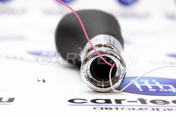 Ручка КПП Веста с красной LED-подсветкой с надписью Sport (тросик)