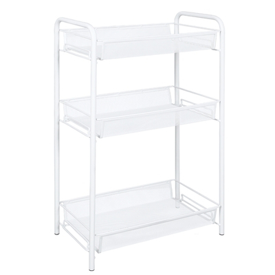 Этажерка "Ладья 2" 3 полки белый