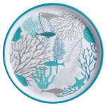 Тарелки небьющиеся нескользящие Coastal, 6 шт (10268408)