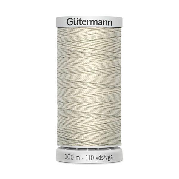 Нитки суперкрепкие Gutermann Extra Strong M782 №40 (100 метров), 5 кат. | 299 св.серо-бежевый