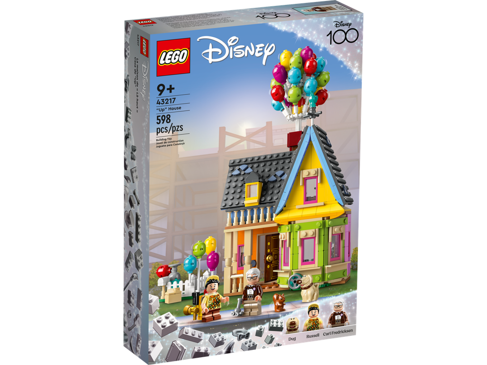 Конструктор Лего Дисней Дом из мультфильма «Вверх» 43217 | LEGO Disney Pixar Up House | игровой набор 598 деталей 9+
