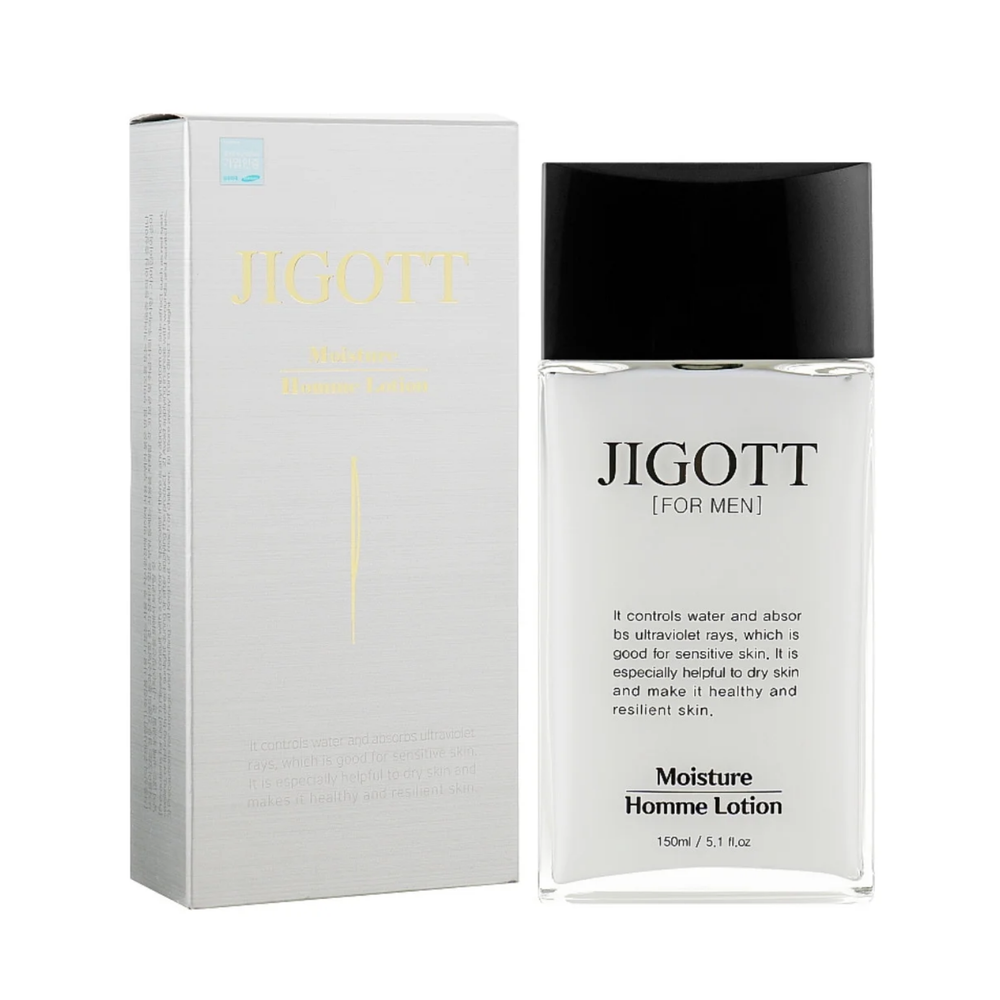 Jigott Essence Control Lotion восстанавливающий лосьон с коллагеном
