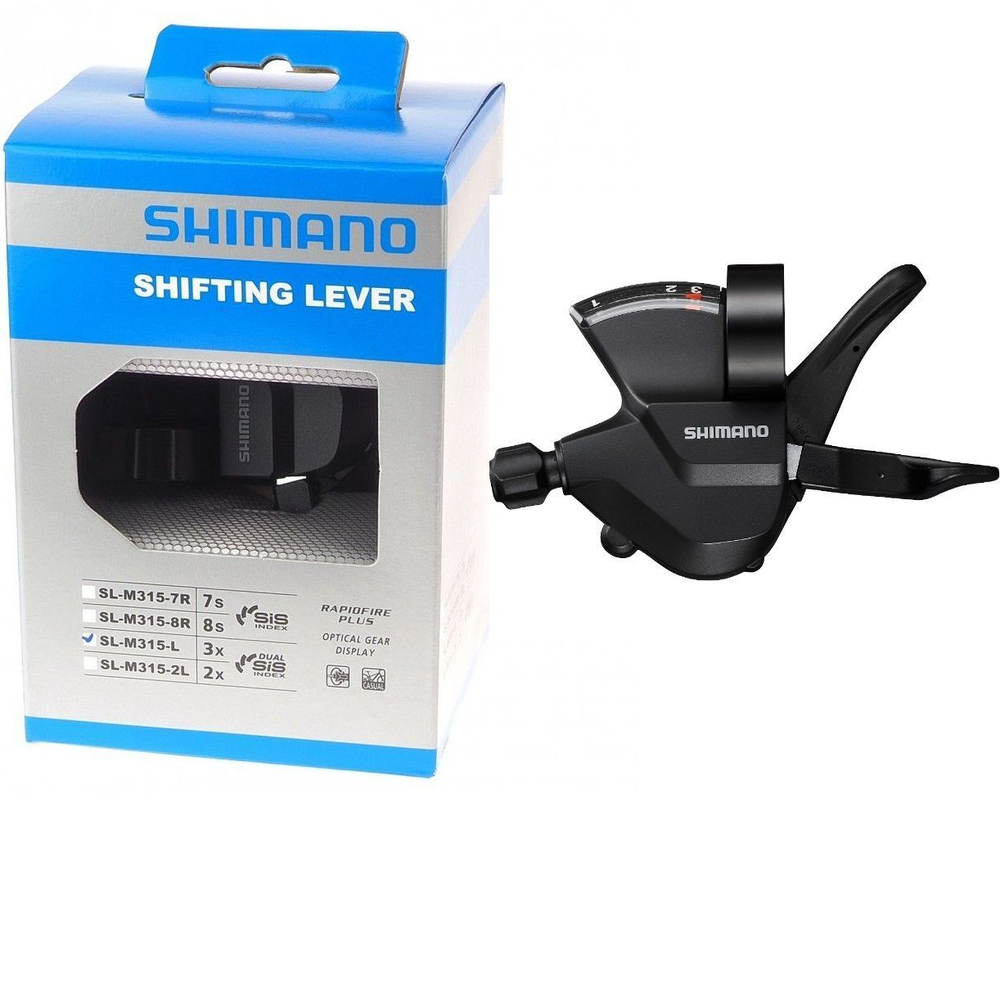 Шифтер Shimano Altus M315 левый 3 скорости  трос 1800мм