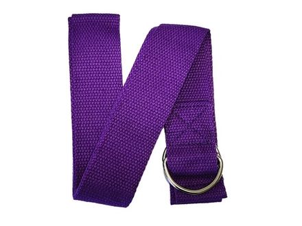 Ремень для йоги: YJ-38183  (фиолетовый)