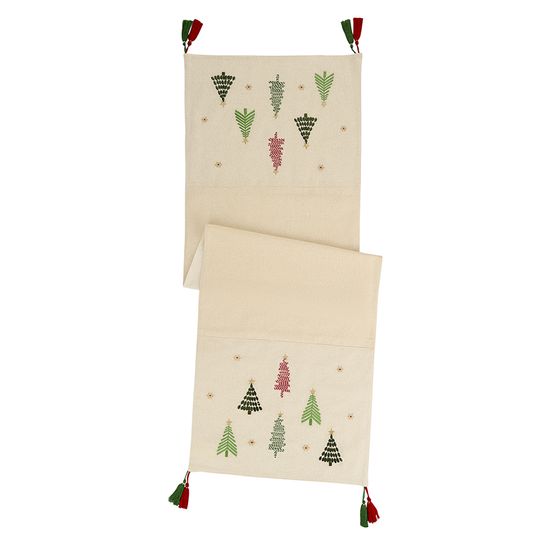 Дорожка на стол frozen pines из коллекции new year essential, 45х150 см