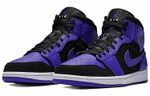 Кроссовки Jordan Air Jordan 1 Mid Black Dark Concord