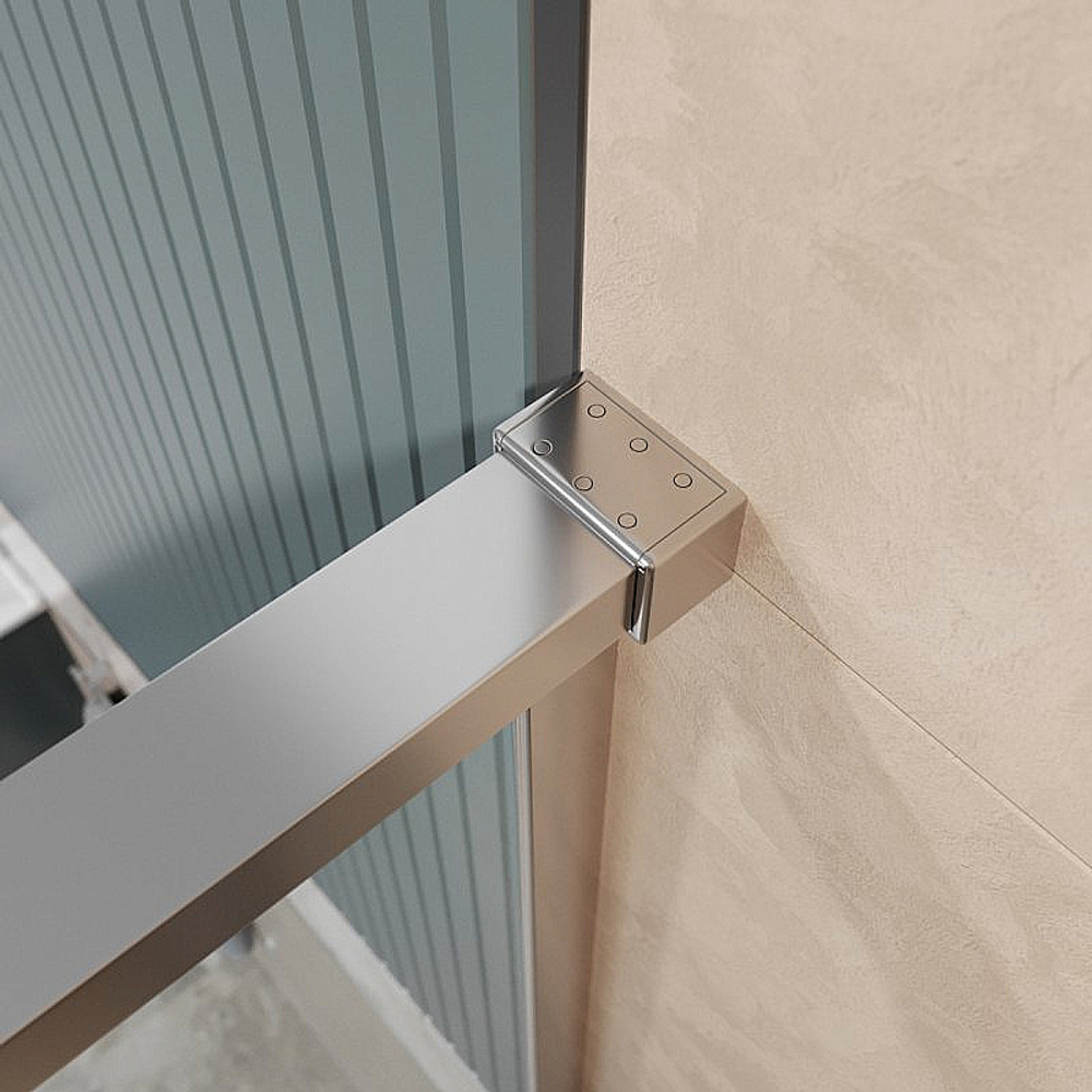 Душевая дверь BelBagno SOFT_CLOSE-1-BF-1-100-C-Cr 100 стекло прозрачное/профиль хром