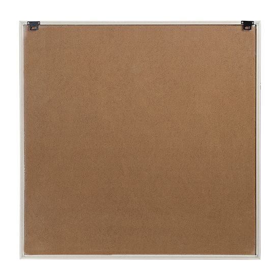 Панно декоративное с эффектом 3d minimalism, с белой рамой, 60х60 см