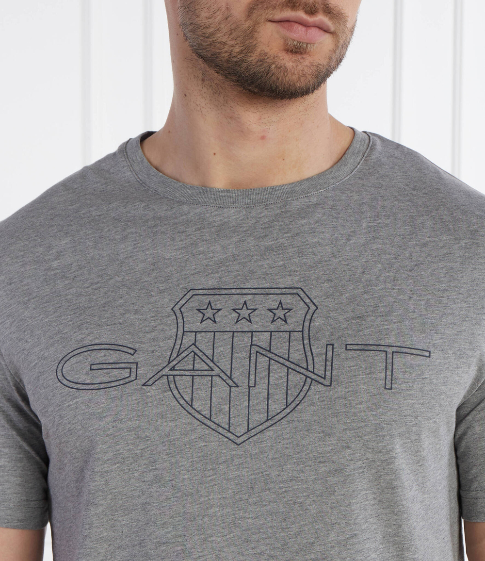 Футболка Gant - серый(2005143)