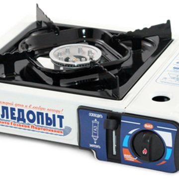 Плита настольная газ. Следопыт POWER с переходником