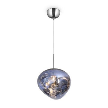 Подвесной светильник 1*G9 FR5378PL-01BL хром/синий Ejection Freya