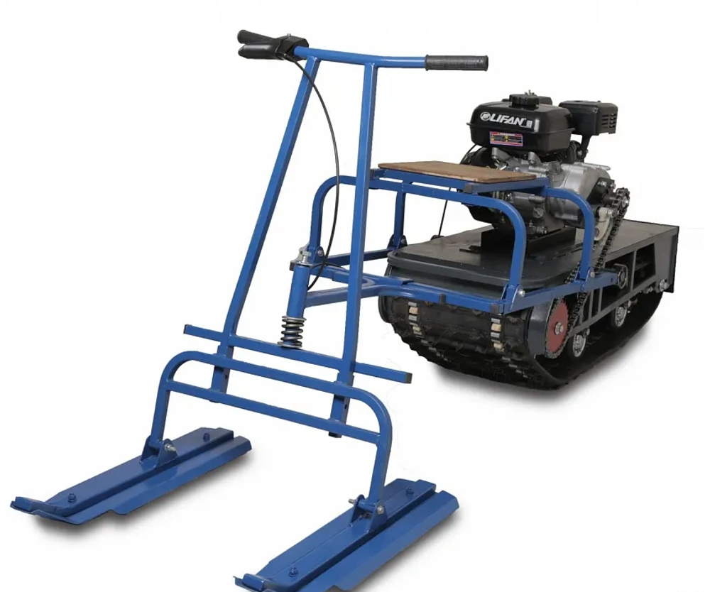 Мотобуксировщик ВЕПС «РИКША» С ЛЫЖНЫМ МОДУЛЕМ 8.5 л.с.