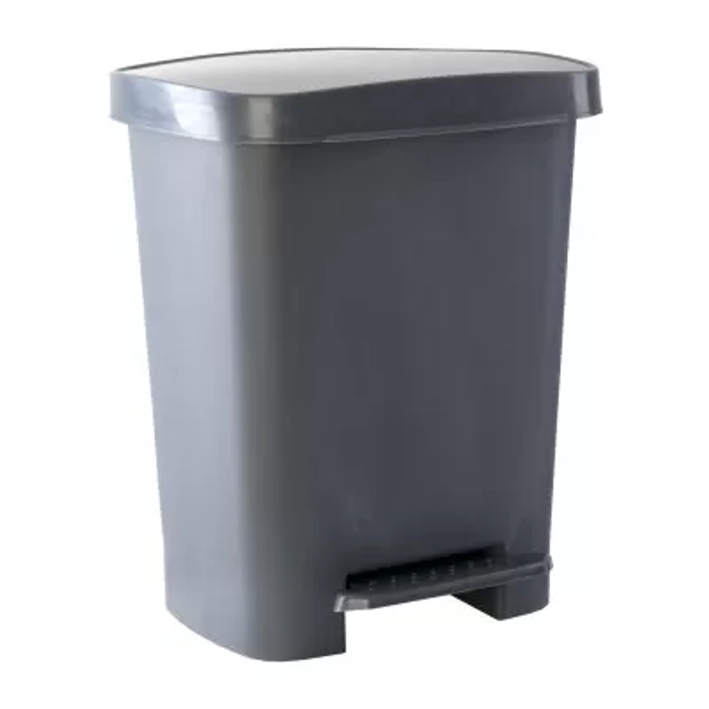 Контейнер с педалью многоразовый КМ-Проект МК-05 30 л серый