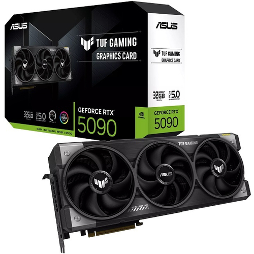 Видеокарта ASUS GeForce RTX 5090 TUF GAMING 32GB (TUF-RTX5090-32G-GAMING), (90YV0LY1-M0NA00)