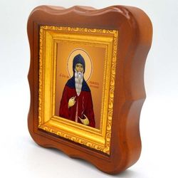 Шио (Симеон) Мгвимский преподобный. Икона на холсте.