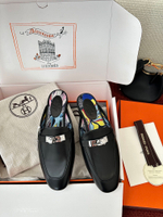 Сабо из натуральной кожи