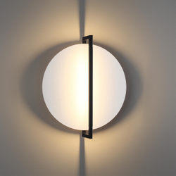 7015/15WL HIGHTECH ODL25 295 белый ice crack/металл/акрил Настенно-потолочный светильник IP20 LED поворотный 360° 1*15W LUNAR