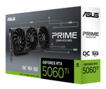 Видеокарта PCI-E ASUS GeForce RTX 5060 TI PRIME OC (PRIME-RTX5060TI-O16G)