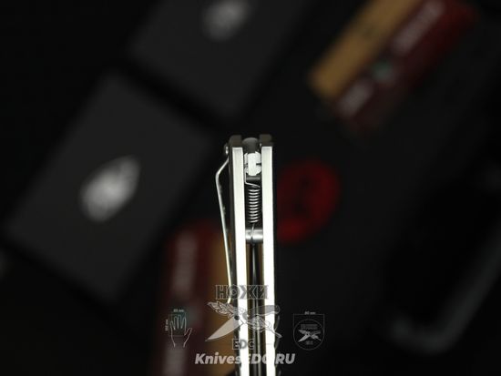 Складной нож STEELCLAW бабочка Секиро-01 c клинком из стали D2, рукоять Stainless Steel