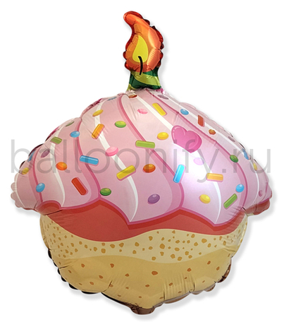 Шар (23''/58 см) Фигура, Сладкий кексик, 1 шт.