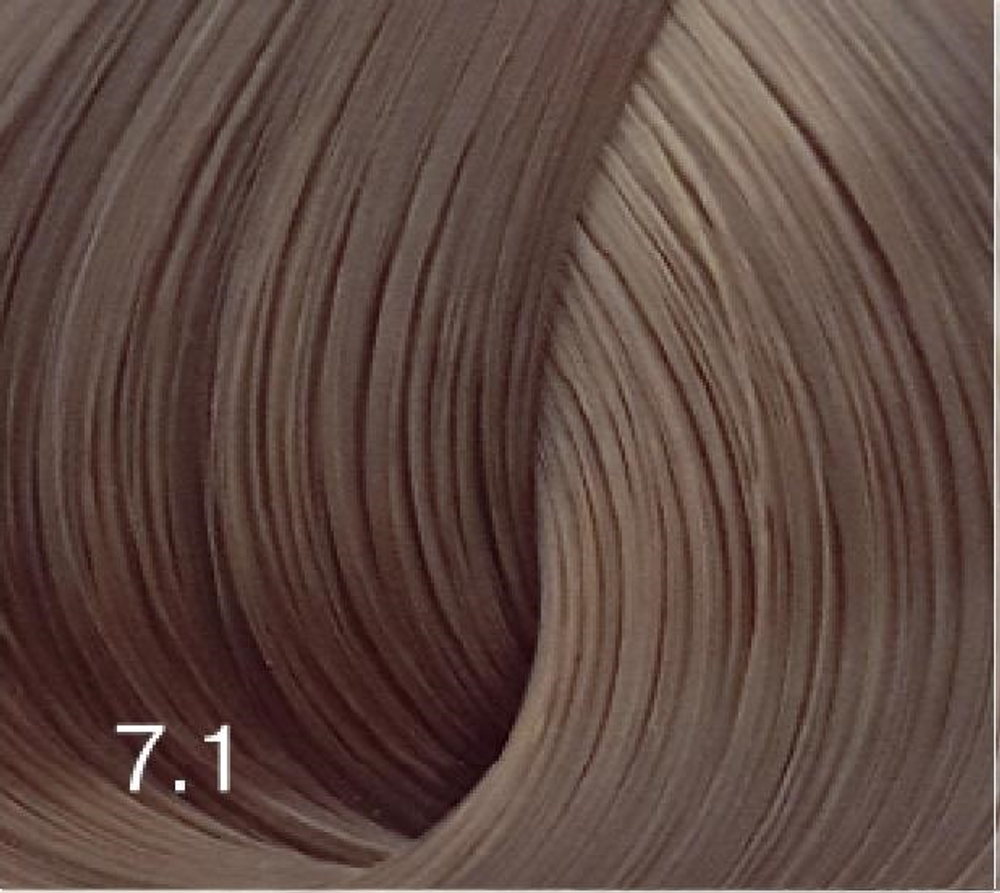 7/1 русый пепельный, крем-краска для волос Bouticle/ Expert Color