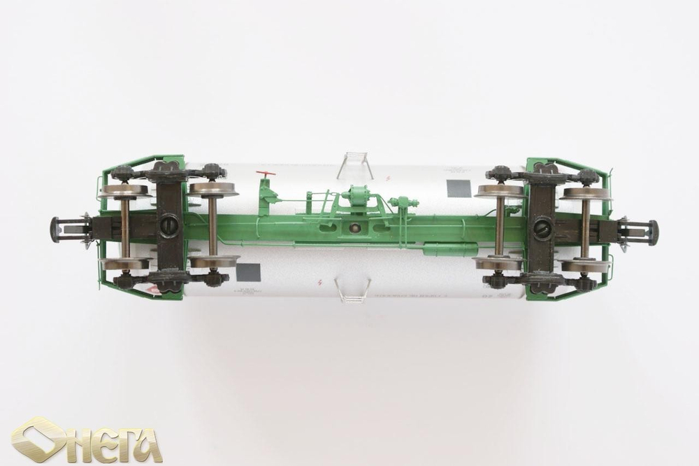 4-ос. Цистерна ( 15-1520) для перевозки сжиженного газа, СЖД, (IV Эп.)