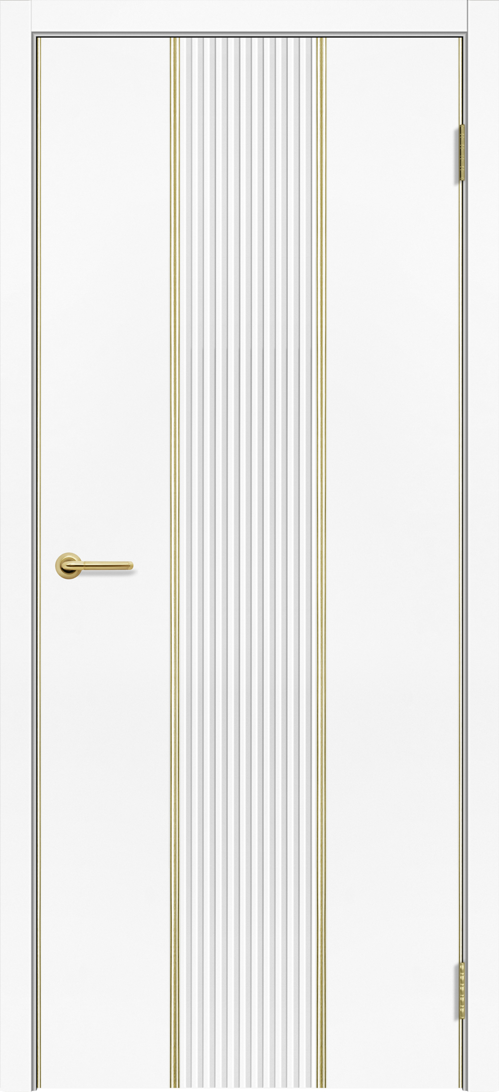 Дверь межкомнатная   520/21/22 белый бархат