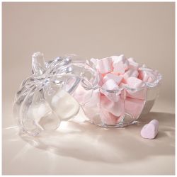 ЕМКОСТЬ ДЛЯ ХРАНЕНИЯ С КРЫШКОЙ "ТЫКВА" 14Х14Х14 СМ