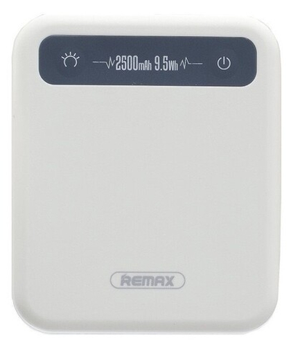 Портативный аккумулятор 2500 mAh RPP-51 Remax white