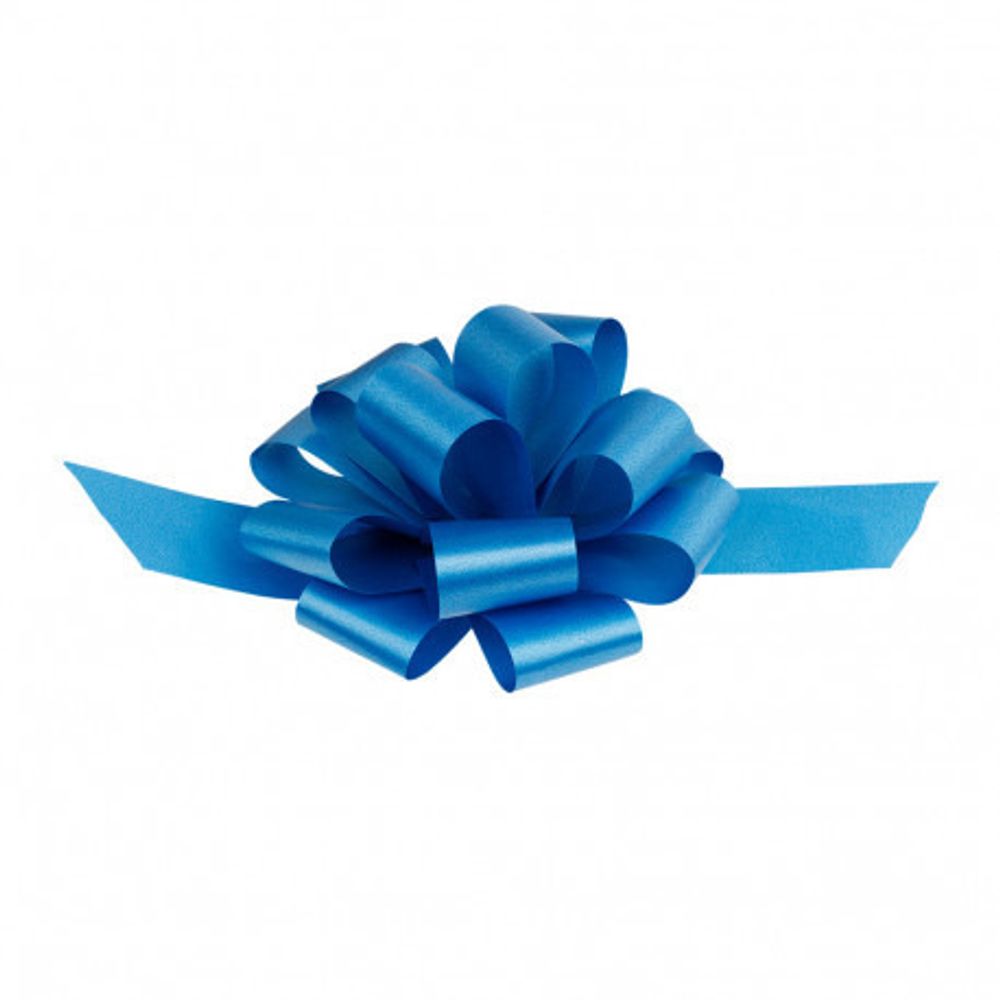 Бант д/подарков BOWP-1,8M 8,5 см синий (73849760754)