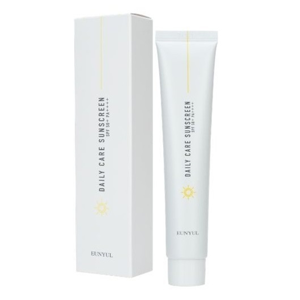 Крем солнцезащитный успокаивающий SPF50+ PA++++ Eunyul Daily Care Sunscreen 50г
