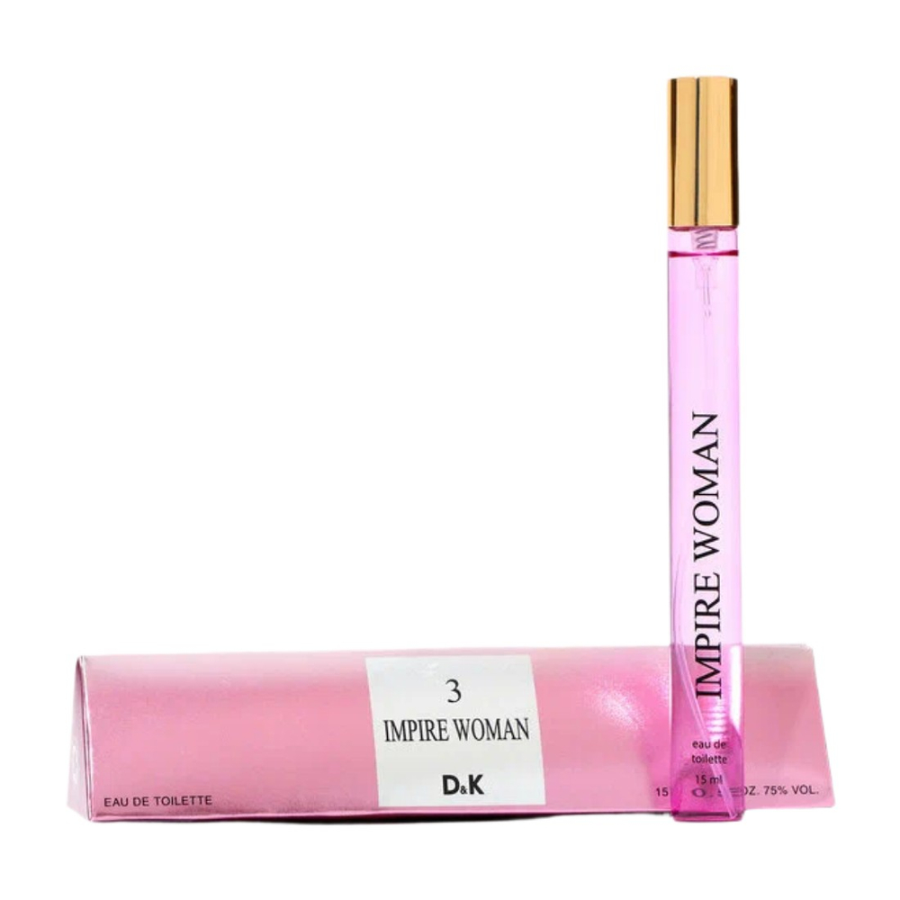 Женская туалетная вода АБАР Impire Woman edT 15 мл — компактный элегантный флакон, аналог премиальной парфюмерии.