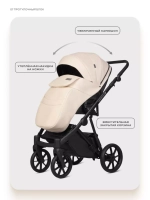 Коляска MONTANA X ECCO (3 в 1) (RIKO BASIC) 15 Ivory beige (бежевый)