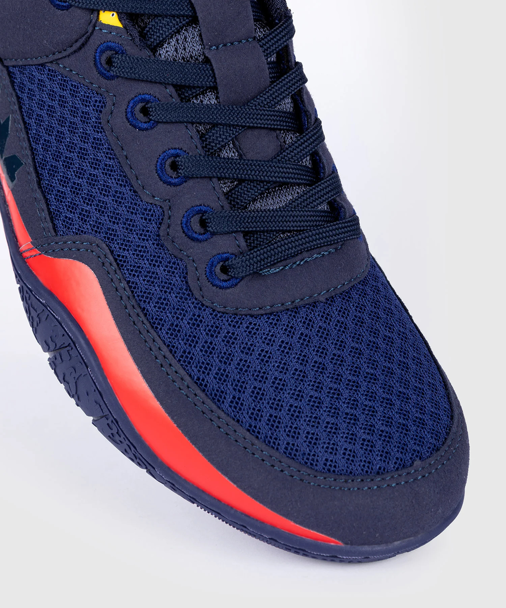 Борцовки Venum Elite Blue/Yellow
