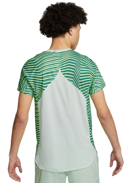 Мужская теннисная футболка Nike Dri-Fit Slam Tennis Top - черный, Мятный