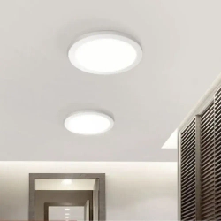 Светильник накладной круг 18W 6500К NRLP 210мм белый IP40 IN HOME