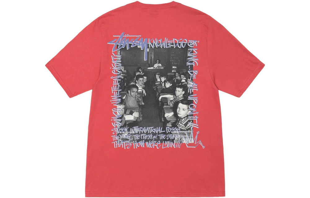Футболки Stussy FW23 CLASSROOM TEE T, 1904930