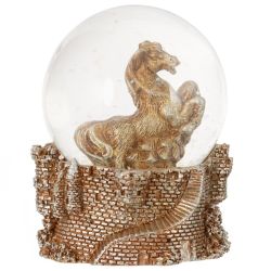 GAEM Фигурка декор в стекл шаре "Лошадь", L7 W7,5 H8,5 см, 2в.