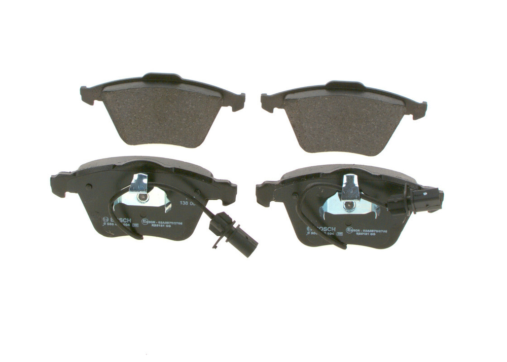 BOSCH - 0986494104-BOC - Brake Pad Set, disc brake