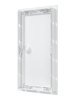 Люк ревизионный ЛР фланец 146х296 ручка 168х318 пластик EVECS