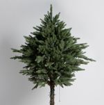 Елка на ножке «Торшер» с гирляндой встроенной (Литая хвоя) 210 см / 2,1 м