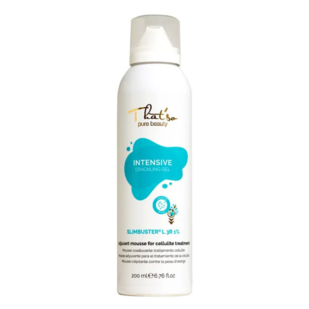 Антицеллюлитный шипучий гель-мусс для тела That'So Intensive Crackling Gel Body 200мл